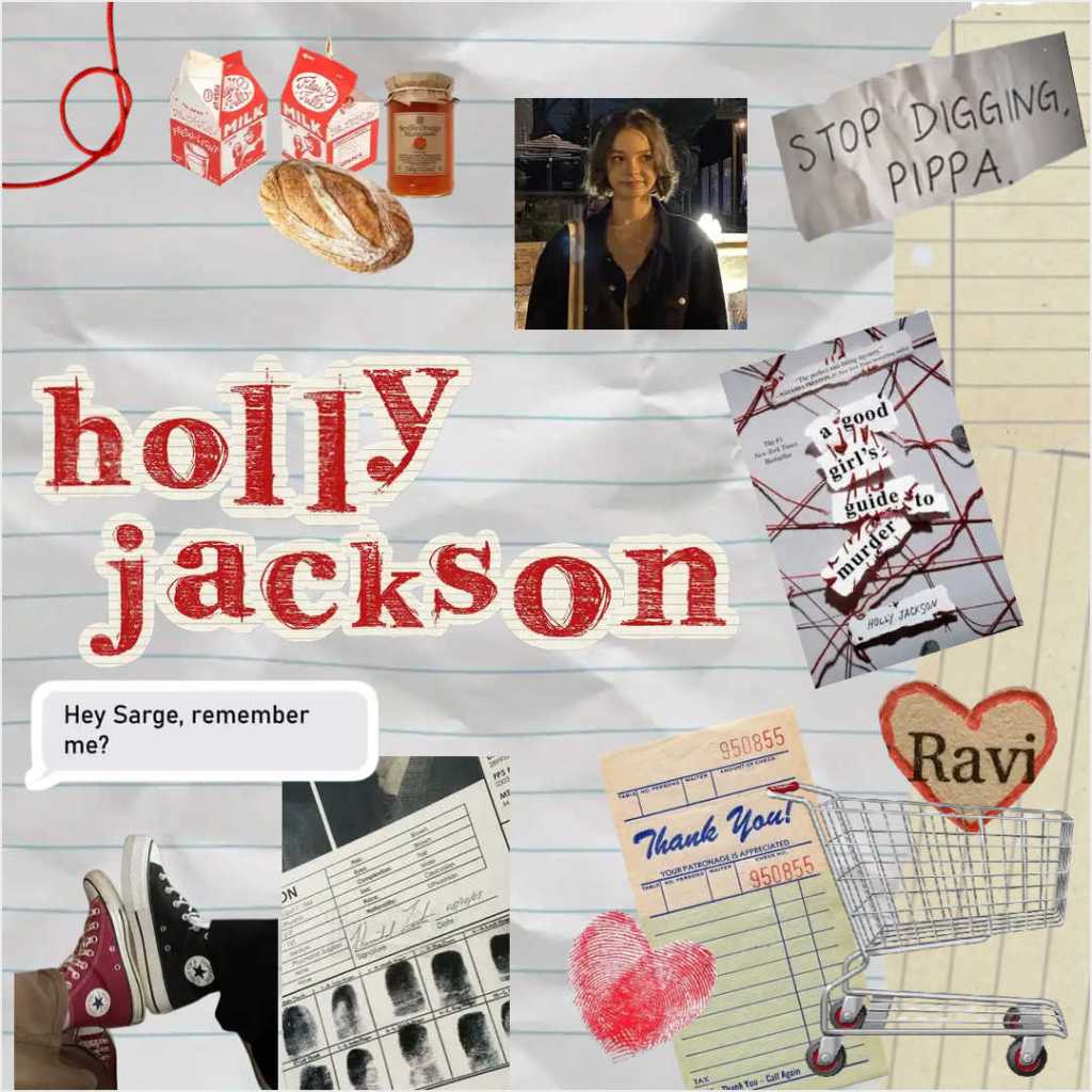 Authors whose shopping list I’d read- Holly Jackson